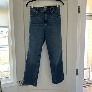 J. Crew Blue Flare Wide-Leg Jeans